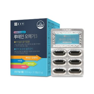 눈건강 건조한 눈엔 루테인 오메가3 (1박스 30캡슐)