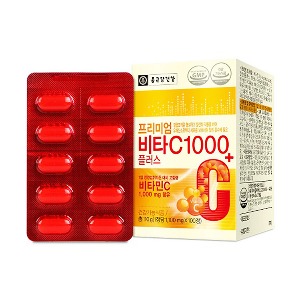 식약처인증 대용량 프리미엄 비타민씨 (1박스 100정)
